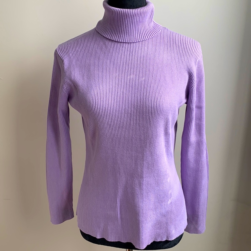 Brooks Brothers Turtleneck Purple